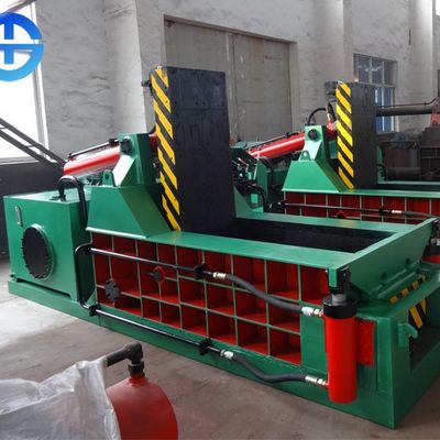 Качество  Hydraulic Scrap Metal Baler Scrap Baling Machine 10-20 Ton / Day фабрика