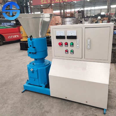 Управляемая электрическим двигателем машина лепешки биомассы 400kg/H 600kg/H