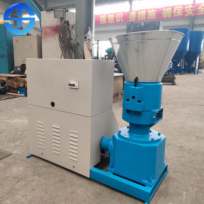 Управляемая электрическим двигателем машина лепешки биомассы 400kg/H 600kg/H