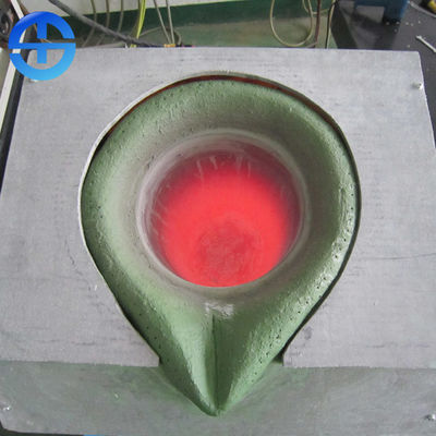 Компактное оборудование печи выплавкой 45 КВ теплоемкости средней частоты большой