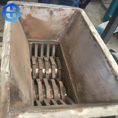 500 kg/H силы шредер вала 30 kw одиночный для утилей