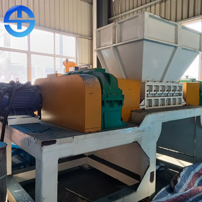 2*22kw шредер металлолома силы 2-3 Ton/H умный двухвальный