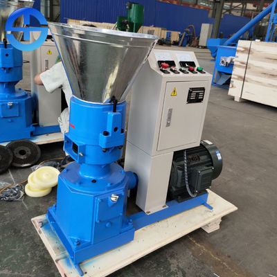 Электрическим машина управляемая мотором биомассы 7.5kw лепешки 200kg/H 300kg/H