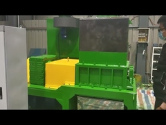 Industrial Double Shaft Shredder Machine Metal Chip Shredder High Torque
